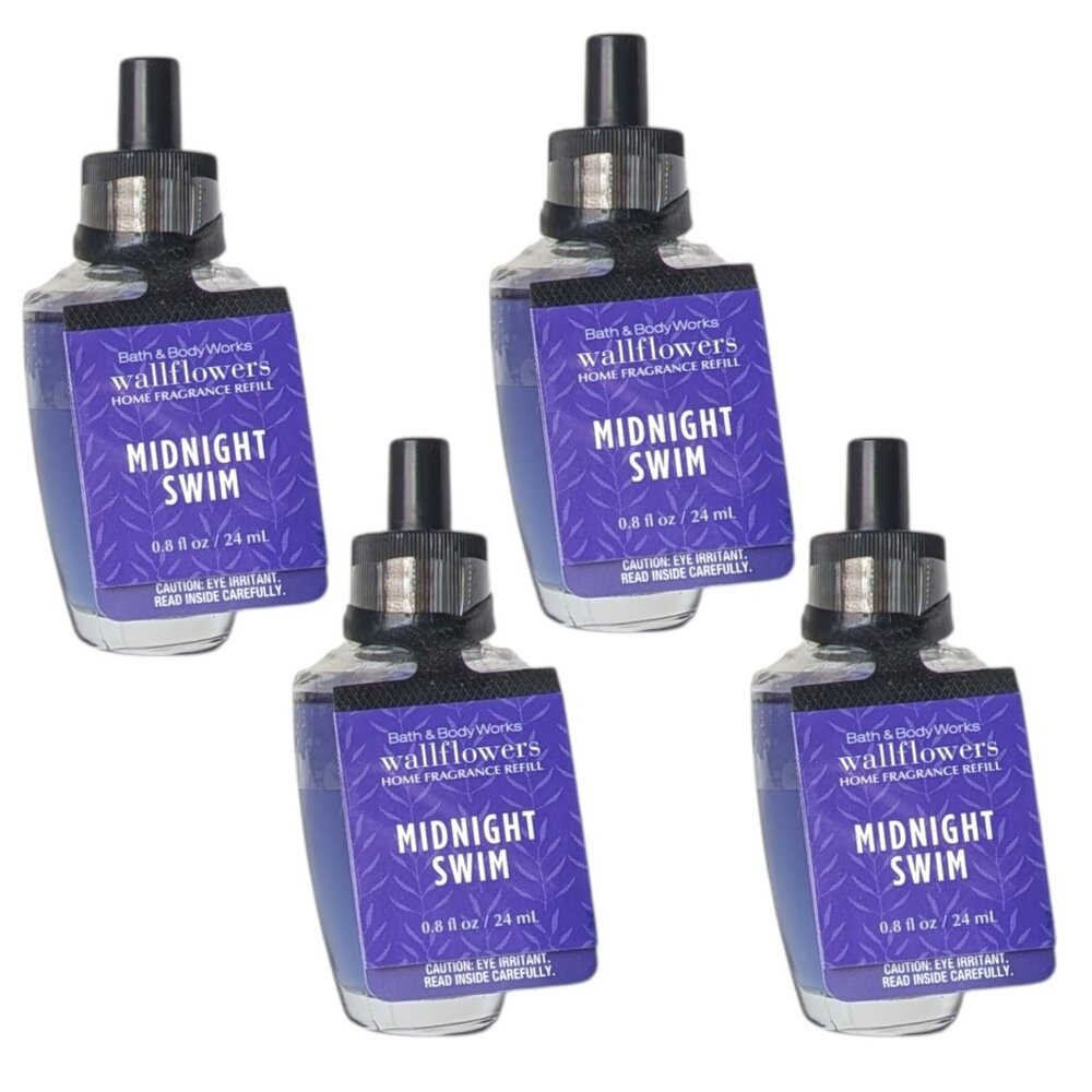 Midnight Swim Wallflowers Set of 4